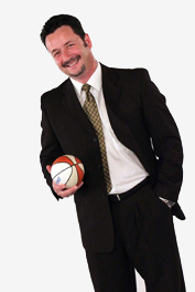 Grubbs Holding Basketball